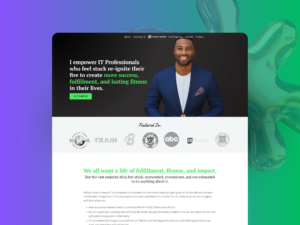 Coaching and Podcast Website <br>for Rickey Jasper II